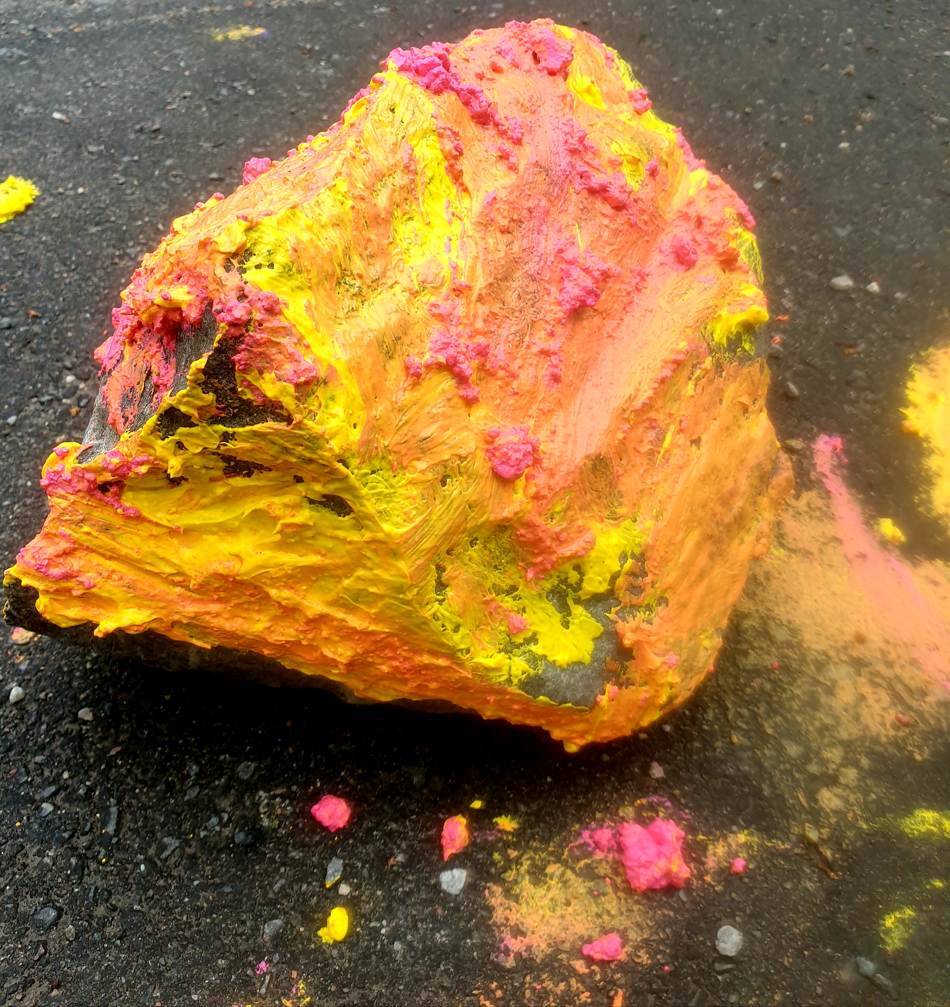 Beskyttet: Maling på stein :)