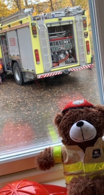 Beskyttet: Besøk av brannvesenet i dag :)